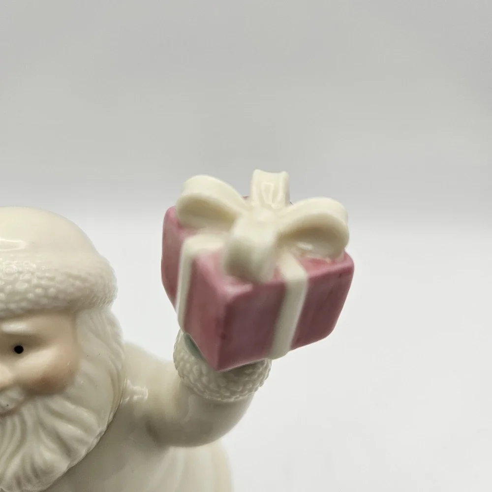 Lenox For the Holidays Santa's Toy Bag Santa Porcelain Figurine Boxed